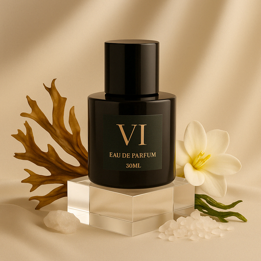 VI 19 – unisex fragrance from the woody aquatic notes family