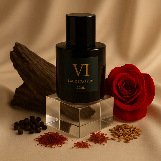 VI 49 – woody/spicy unisex fragrance