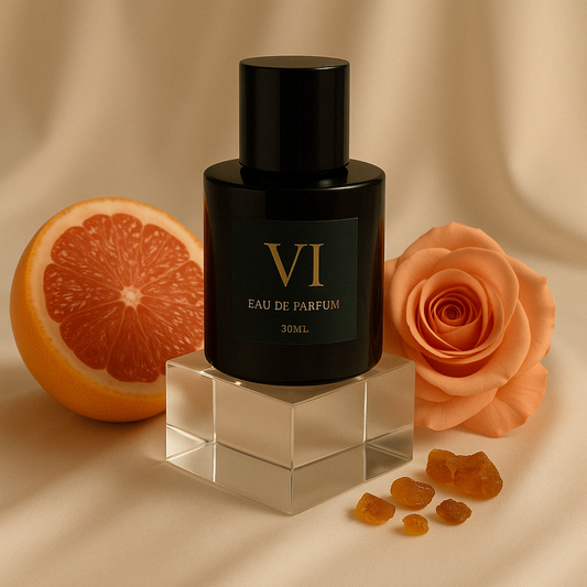 VI 46 – unisex fragrance from the ambergris family