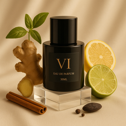 VI 110 – a floral, woody and musky fragrance for men