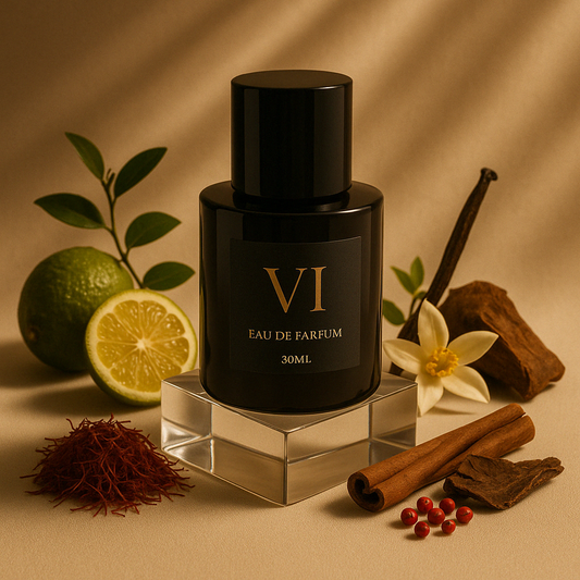 VI 120 – a spicy woody fragrance for men
