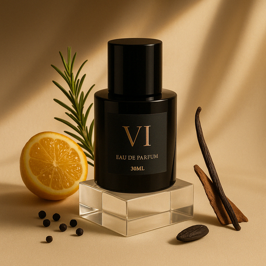 VI 113 – citrus and woody fragrance for men
