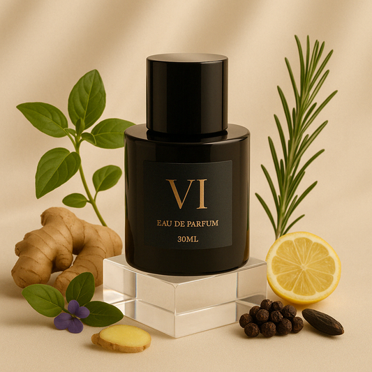 VI 107 – oriental/woody fragrance for men
