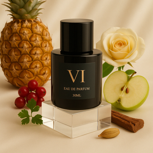 VI 12 – fruity and floral fragrance for unisex