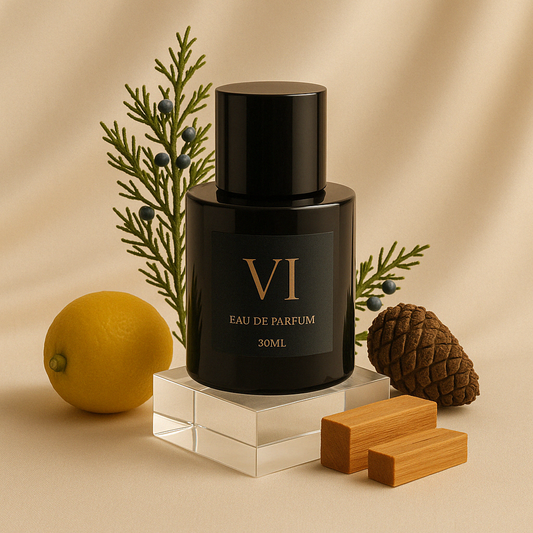VI 108 – woody fragrance for men