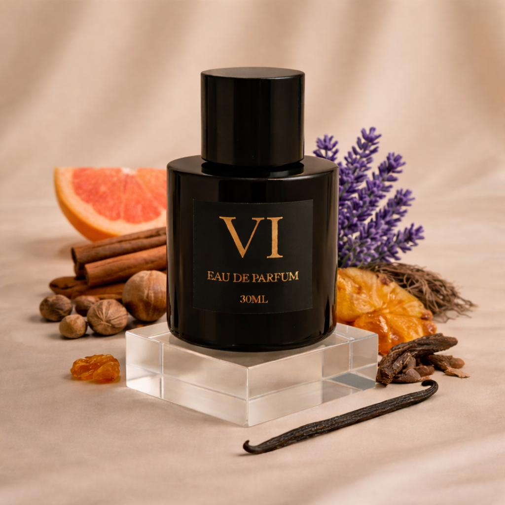 VI 115 – oriental spicy and woody fragrance for men