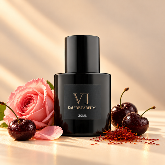 Scent by VI 11 kvepalai su vyšnių, rožės ir šafrano akcentais