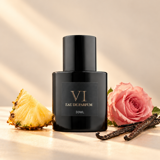 VI 12 30 ml kvepalai su ananaso, rožės ir vanilės akcentais