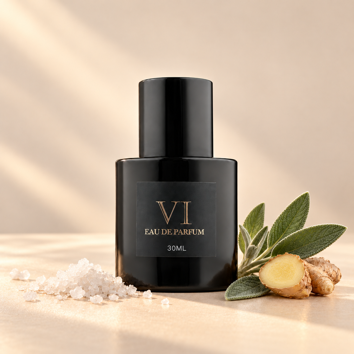 VI 121 30 ml kvepalai su druskos, šalavijo ir imbiero akcentais