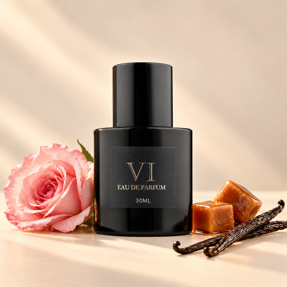 VI 141 30 ml kvepalai su rožės, karamelės ir vanilės akcentais