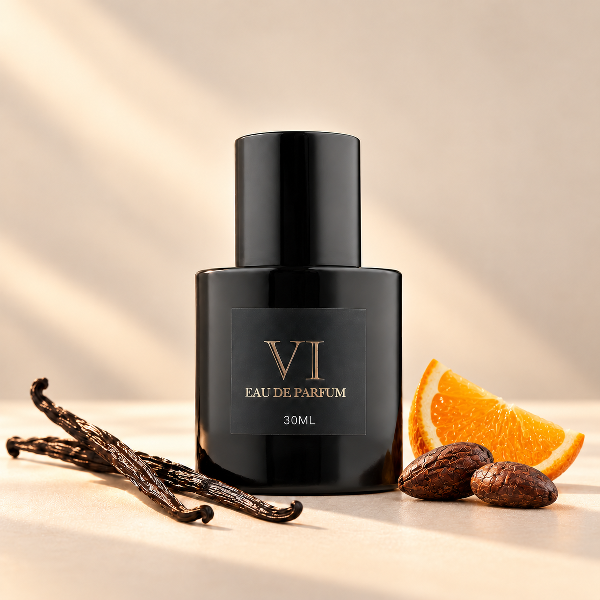 VI 162 30 ml kvepalai su vanilės, apelsino ir kakavos akcentais