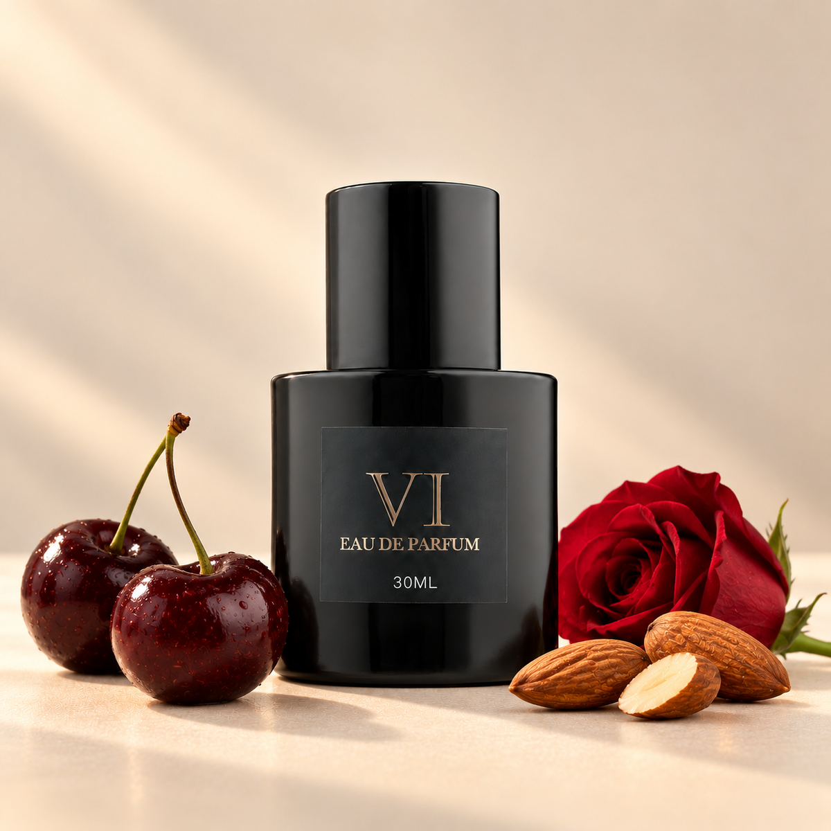 VI 173 30 ml kvepalai su vyšnių, migdolų ir rožės akcentais