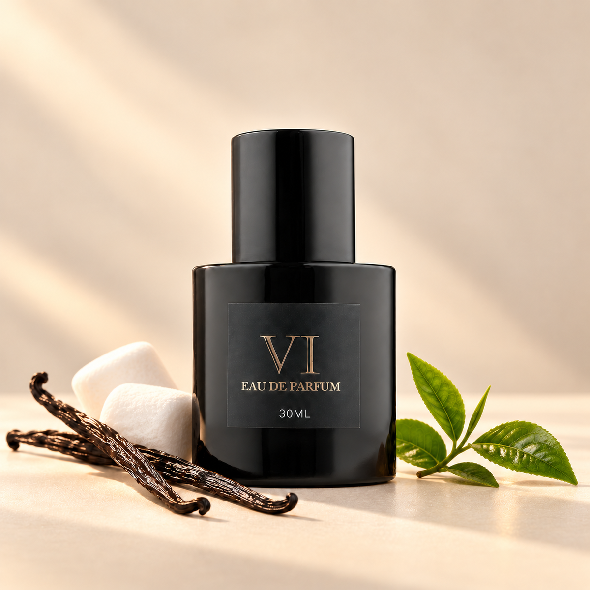 VI 41 30 ml kvepalai su zefyrų, vanilės ir žaliosios arbatos akcentais