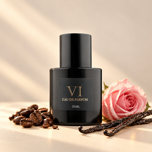 VI 50 30 ml kvepalai su kavos, rožės ir vanilės akcentais