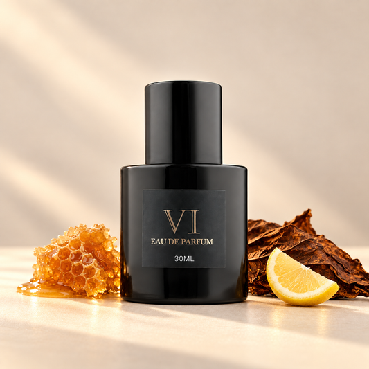 VI 63 30 ml kvepalai su medaus, tabako ir citrinos akcentais