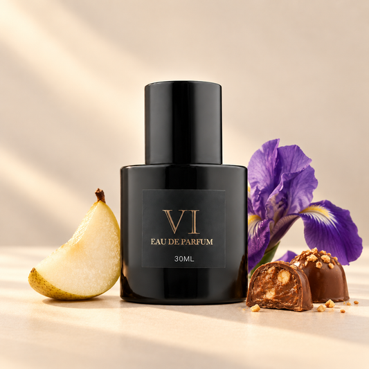 VI 89 30 ml kvepalai su kriaušės, vilkdalgio ir praline akcentais